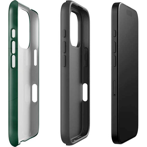 University of Miami Green Jersey iPhone 16 Pro Impact Case